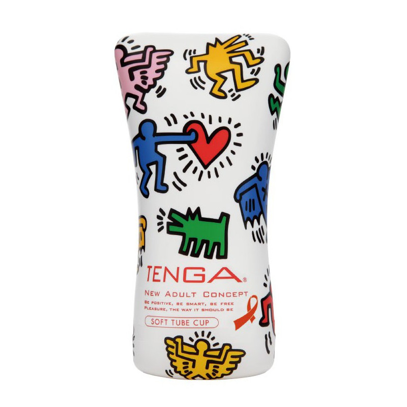 Tenga Tenga Soft Tube Cup by Keith Haring